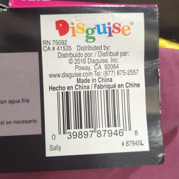 Disney Sally The Nightmare before Christmas Dress - NWT Size 4-6 - Picture 7 of 7